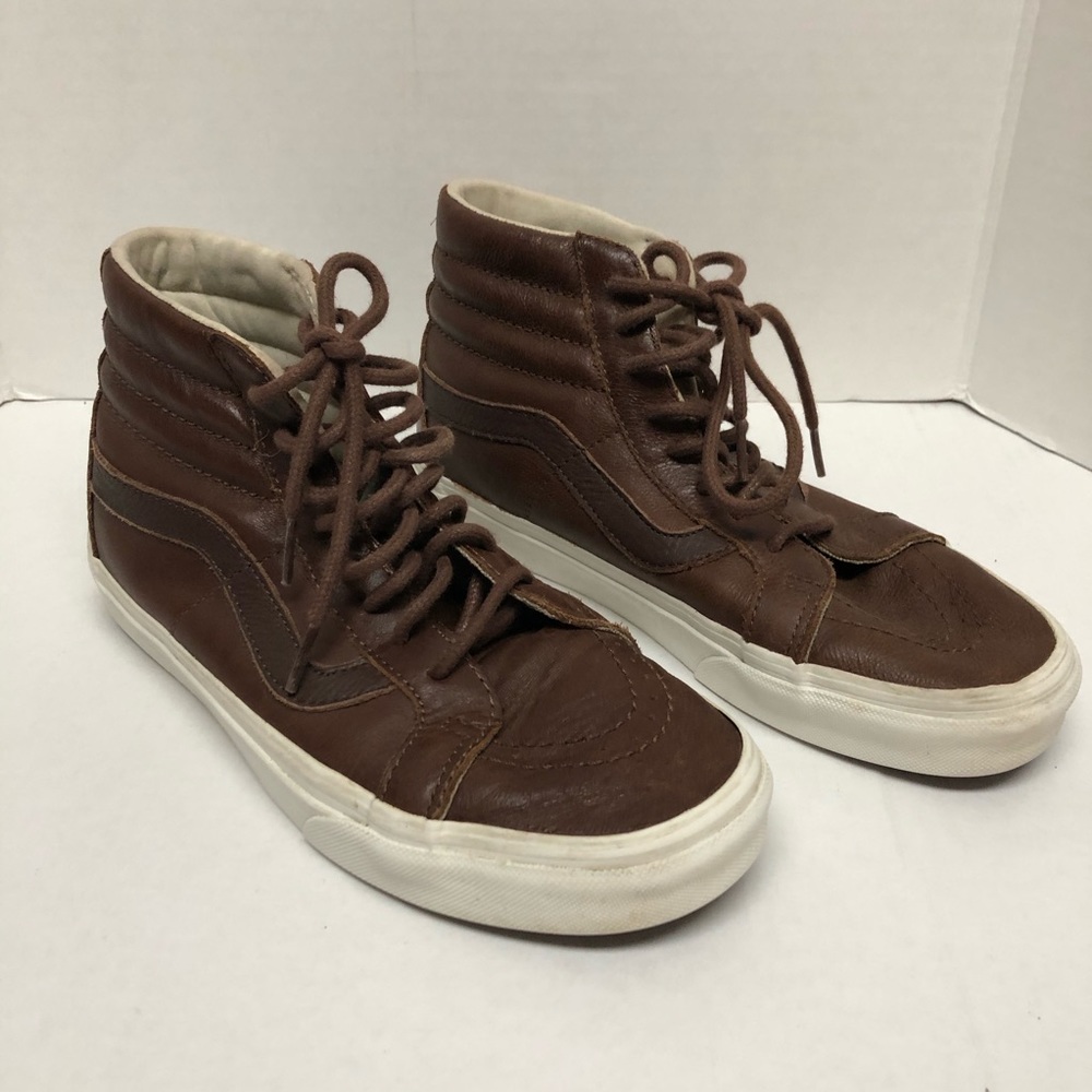 Vans High Brown Leather